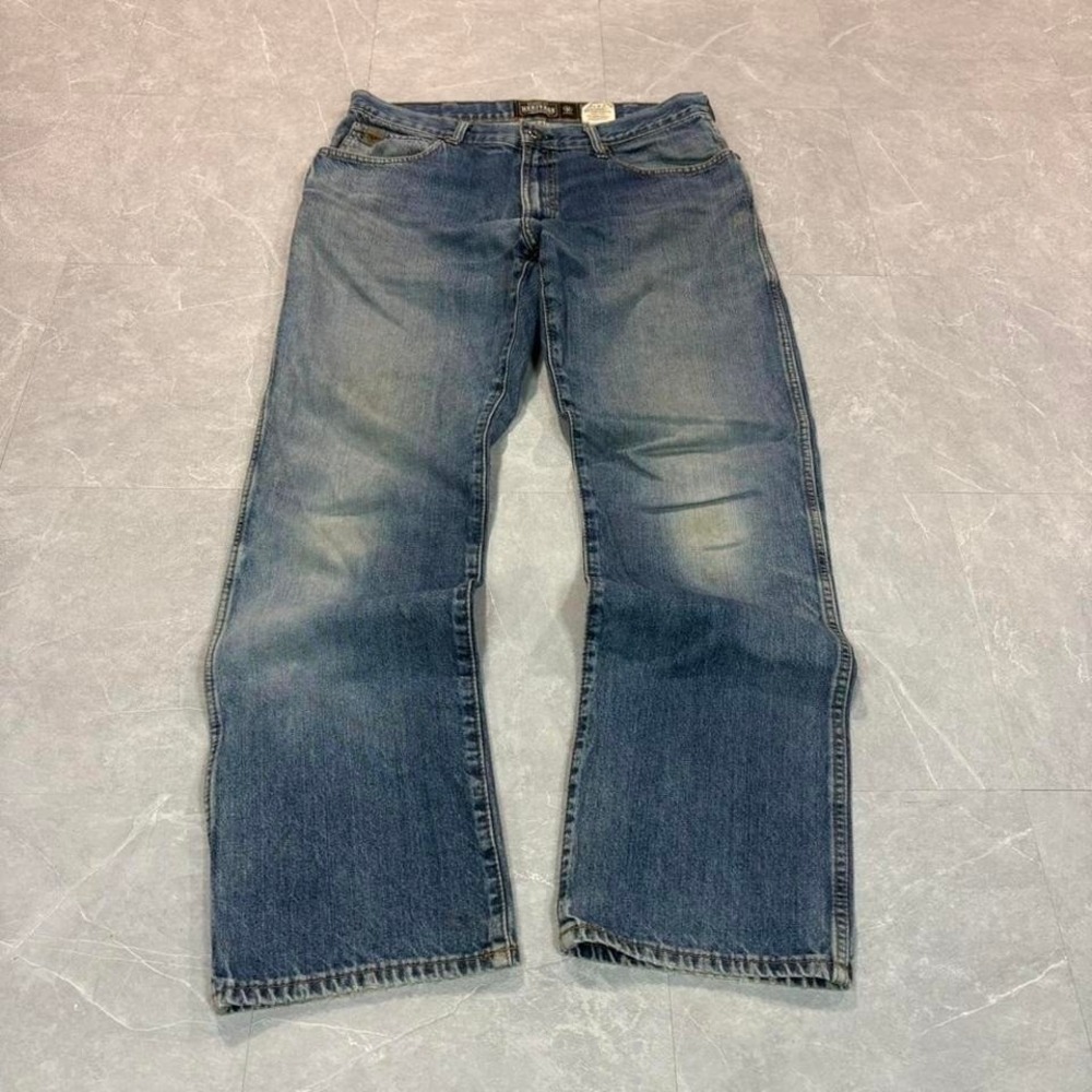 Ariat blue denim jeans Size 34" #denim #western